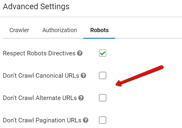 Crawl Control