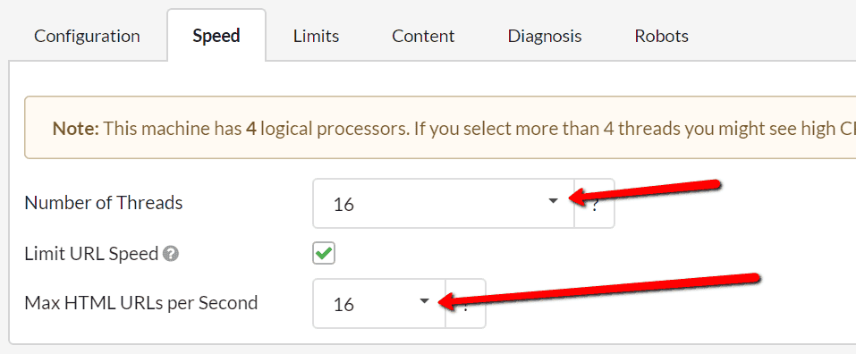 Increase audit speed