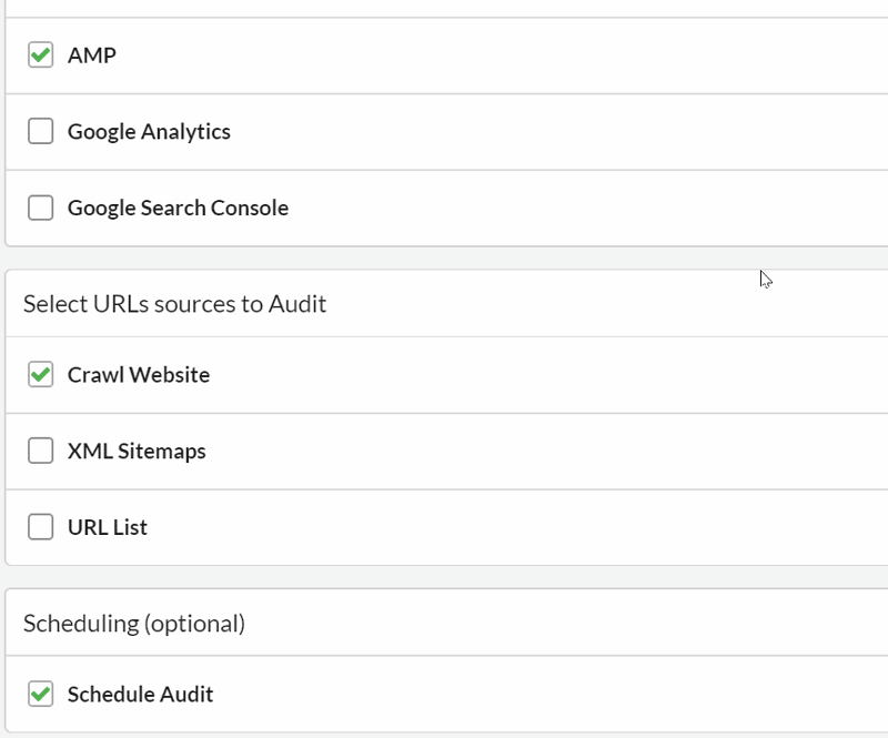 Change Schedule