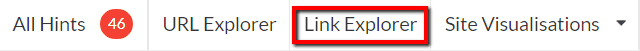 Link Explorer Navigation