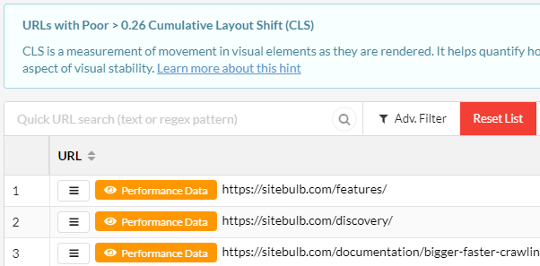 CLS URLs
