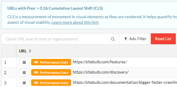 CLS URLs