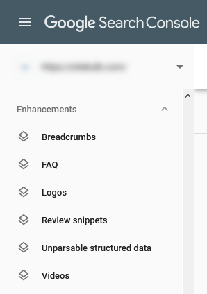 Google Search Console Enhancements screenshot