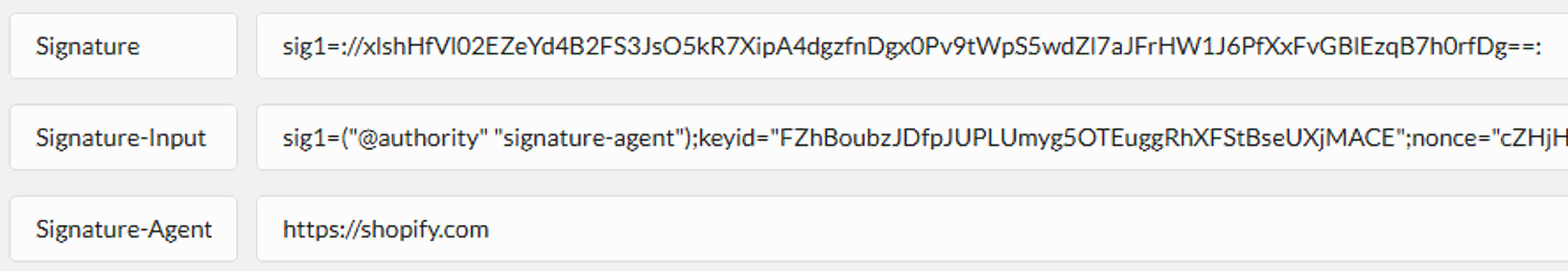Completed Shopify Settings