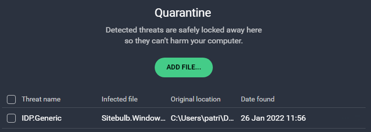 Sitebulb in quarantine sad face