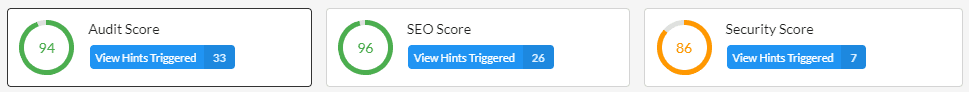 audit overview scores