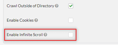 Infinite Scroll