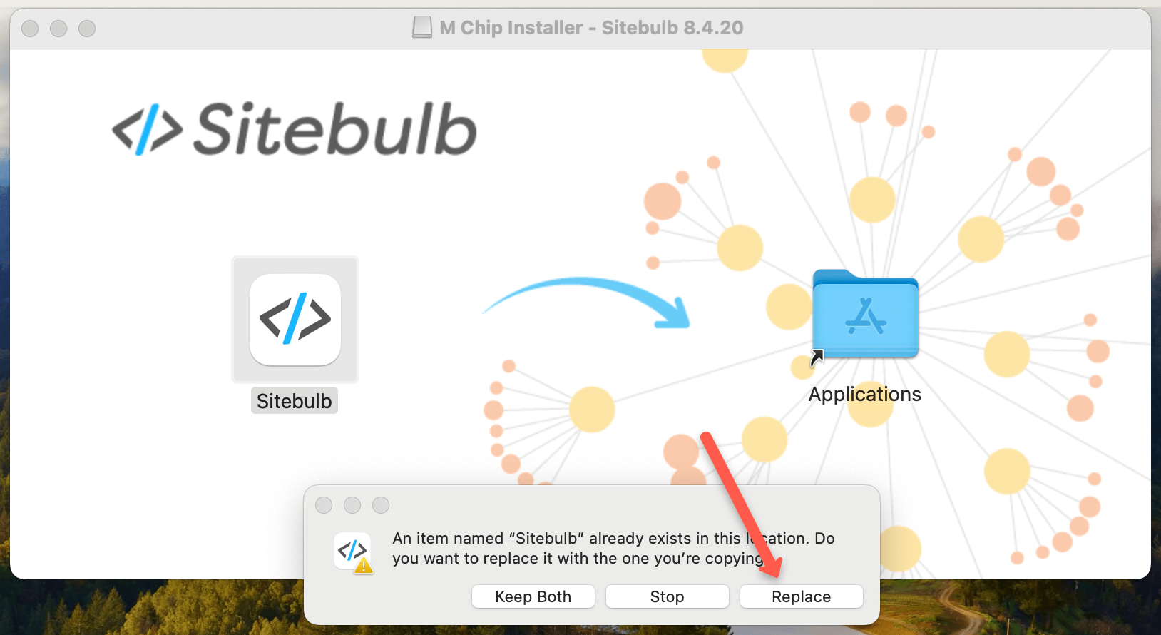 Replacing the Sitebulb version