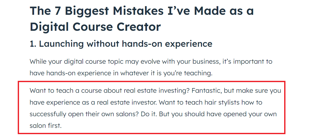 The 7 Biggest Mistakes I've Made as a Digital Course Creator