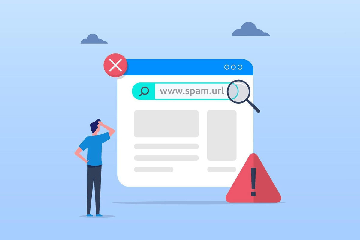 Protect sites from spam and bad link practices