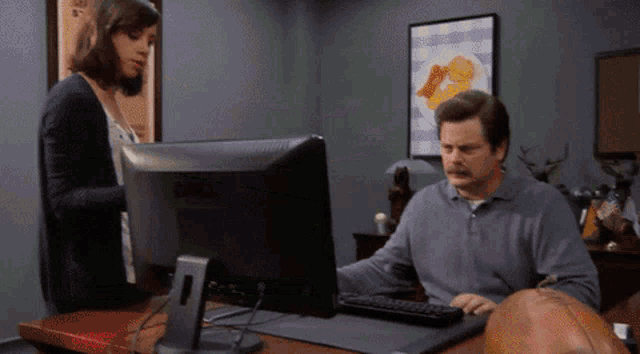 Get out of here throw Parks and Recreation