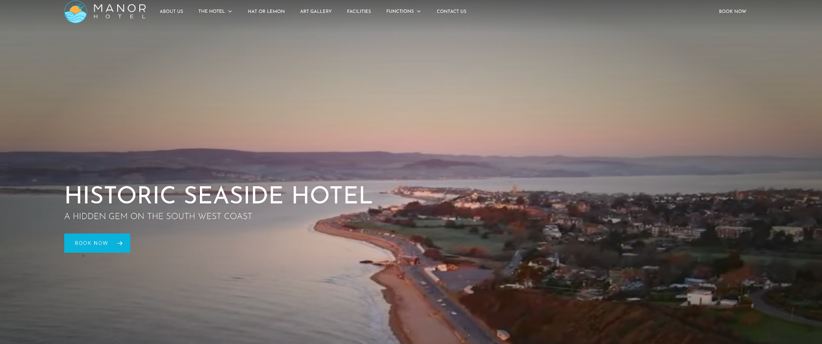 A screenshot of Manor Hotel