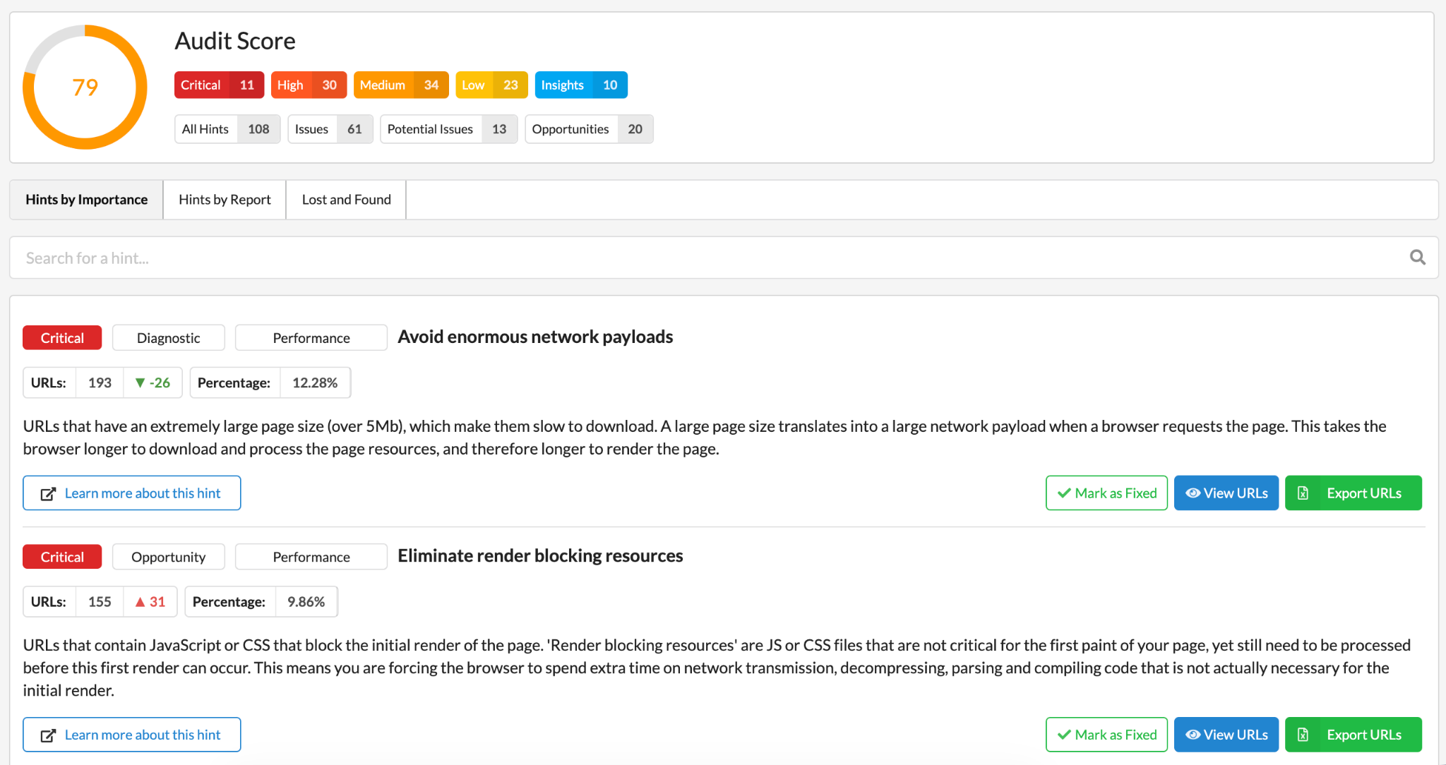 Sitebulb