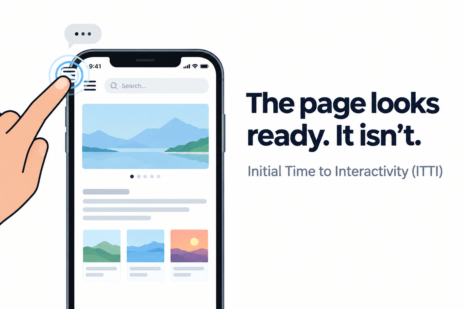 The page looks ready. It isn