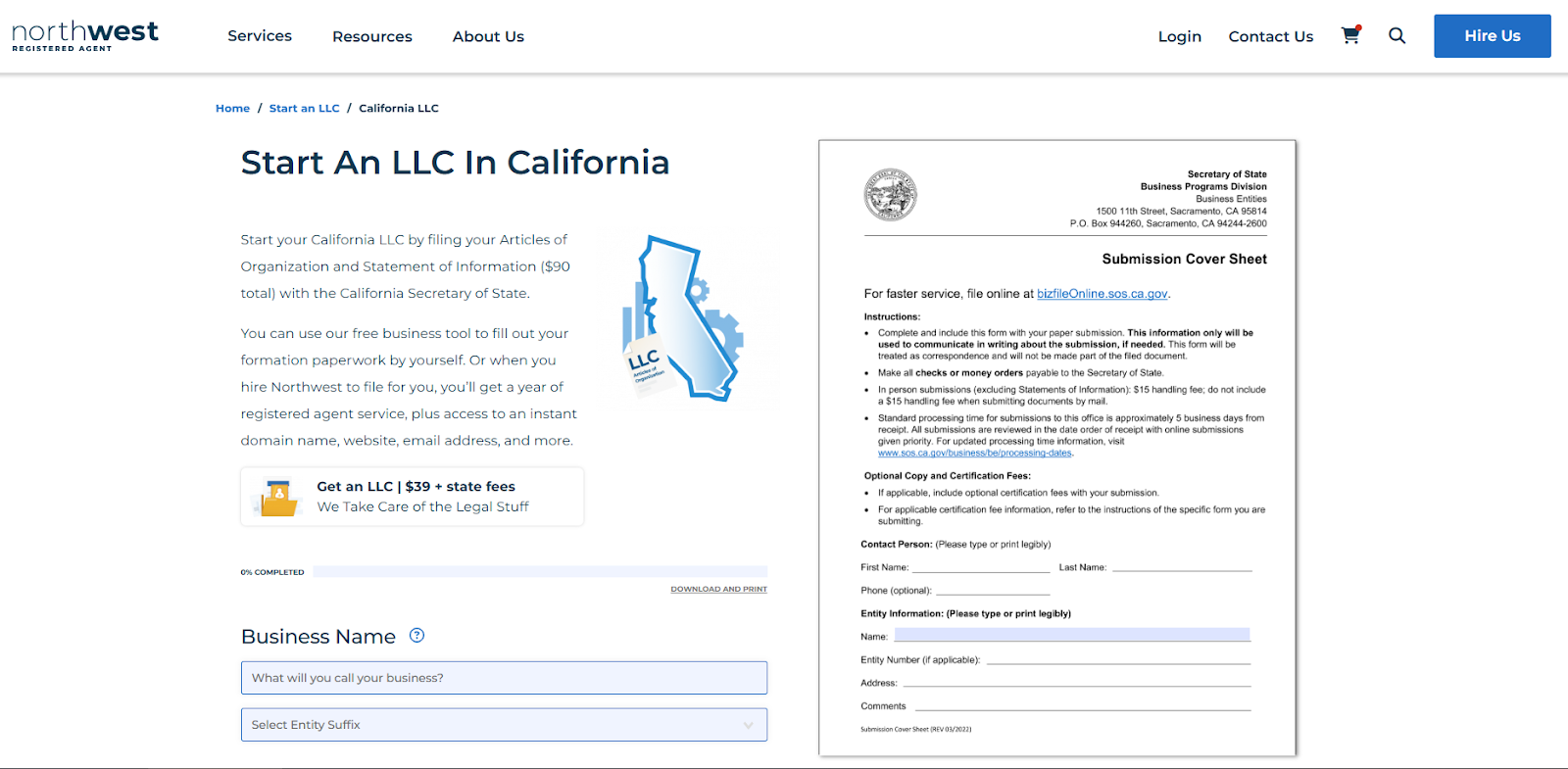 Hierarchy-based breadcrumbs example
